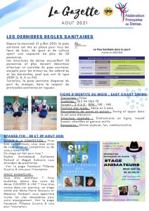 Lire la suite à propos de l’article FFDanse – La Gazette – Août 2021